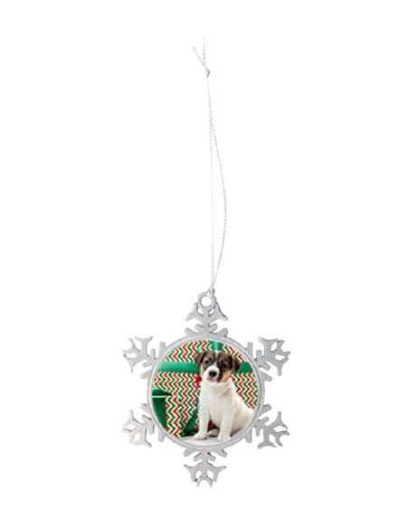 Pewter Snowflake Ornament Ornament JPPLUS 